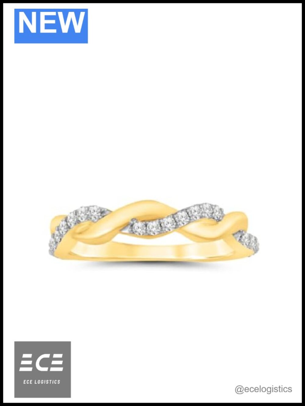 Lab Grown Diamond Wedding Band 10k Yellow Gold Eternity Ring